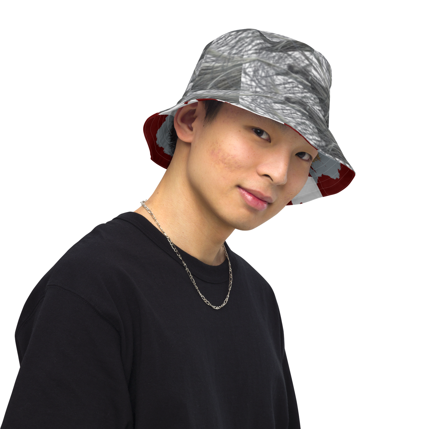Reversible bucket hat