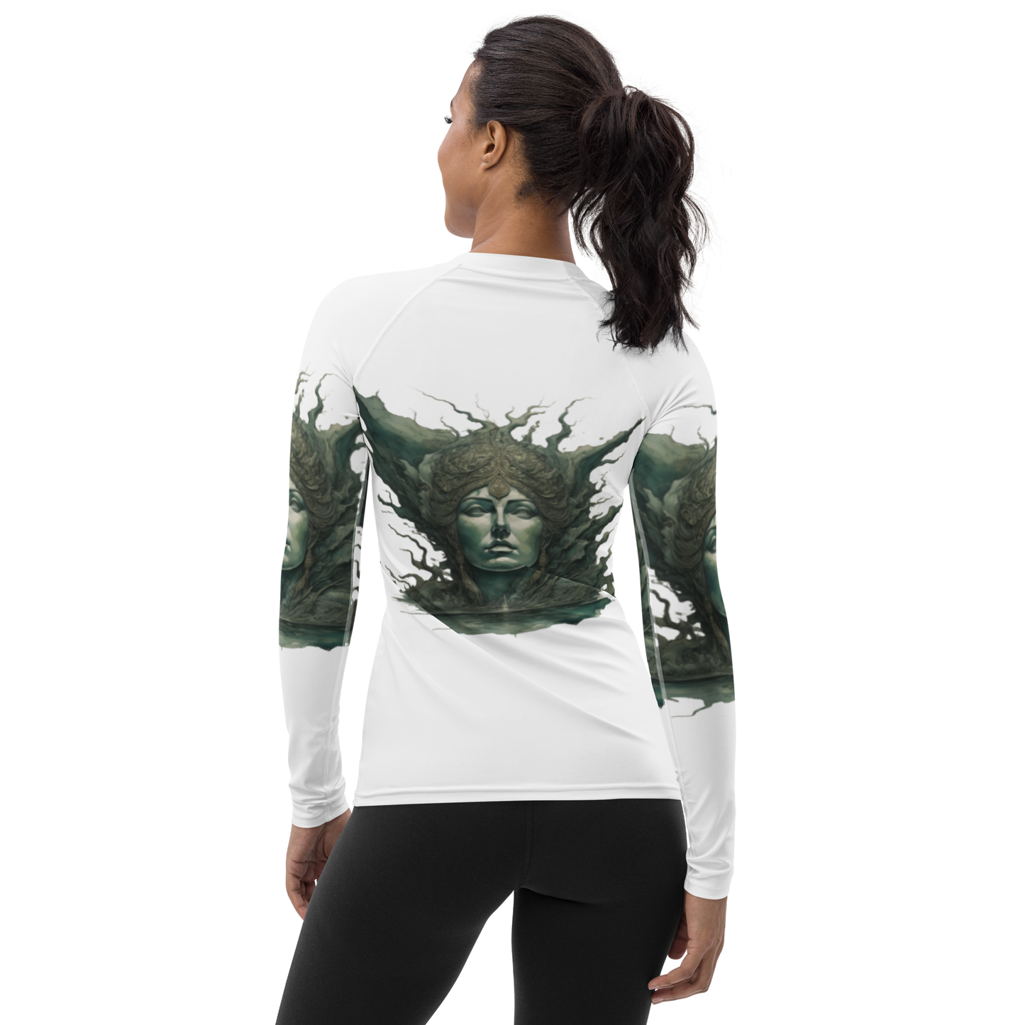 Experience the perfect fusion of artistry, functionality, and durability with our beats.cali-inspired rash guard. Meticulous construction, with reinforced seams and cover stitching, guarantees lasting quality to meet the challenges of your active life. The tailored design, with smooth ergonomic seams and an extended torso, provides comfort and coverage, focusing your mind on the sport. Featuring beats.cali's unique art-inspired design, this rash guard adds a personal touch to your athletic wardrobe.