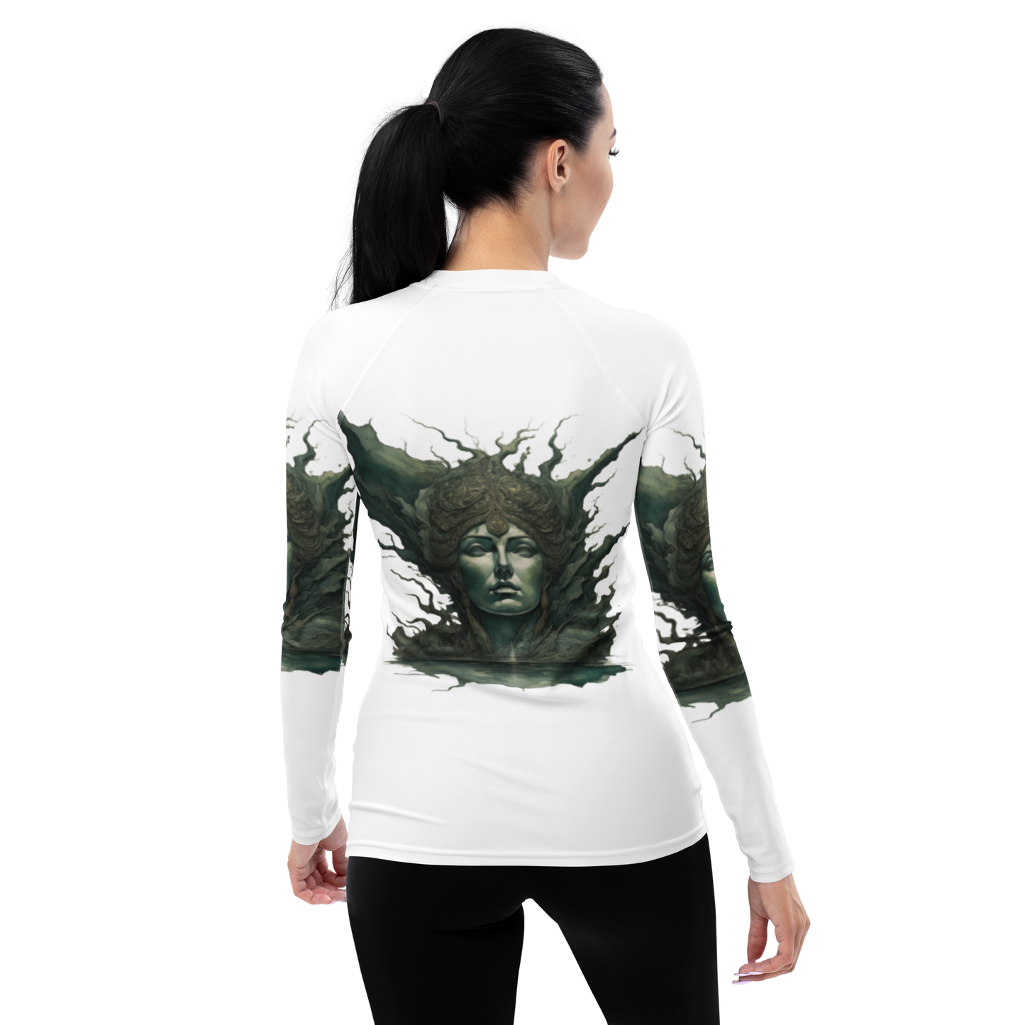 Experience the perfect fusion of artistry, functionality, and durability with our beats.cali-inspired rash guard. Meticulous construction, with reinforced seams and cover stitching, guarantees lasting quality to meet the challenges of your active life. The tailored design, with smooth ergonomic seams and an extended torso, provides comfort and coverage, focusing your mind on the sport. Featuring beats.cali's unique art-inspired design, this rash guard adds a personal touch to your athletic wardrobe.