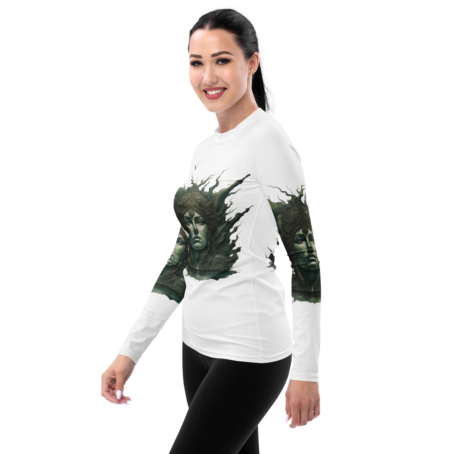 Experience the perfect fusion of artistry, functionality, and durability with our beats.cali-inspired rash guard. Meticulous construction, with reinforced seams and cover stitching, guarantees lasting quality to meet the challenges of your active life. The tailored design, with smooth ergonomic seams and an extended torso, provides comfort and coverage, focusing your mind on the sport. Featuring beats.cali's unique art-inspired design, this rash guard adds a personal touch to your athletic wardrobe.