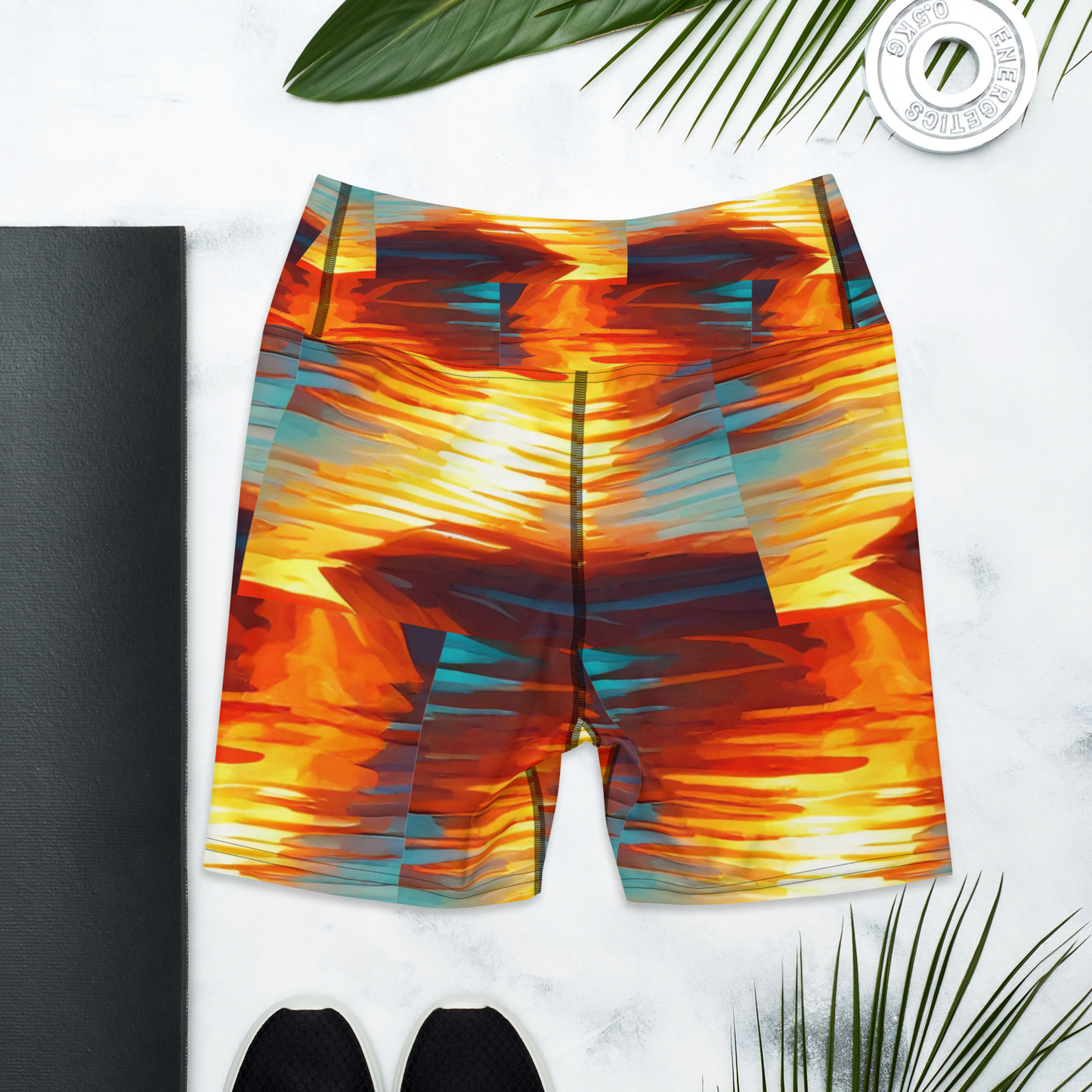 Made from a blend of 82% polyester and 18% spandex, these yoga shorts boast a soft microfiber yarn that offers a luxurious feel against your skin, ensuring maximum comfort. Engineered with a triangle-shaped gusset crotch and flat seam cover stitch, beats.cali yoga shorts offer optimal flexibility and durability. beats.cali yoga shorts represent the ideal mix of affordability and quality, providing a stylish, functional, and exclusive choice without sacrificing comfort or performance.
