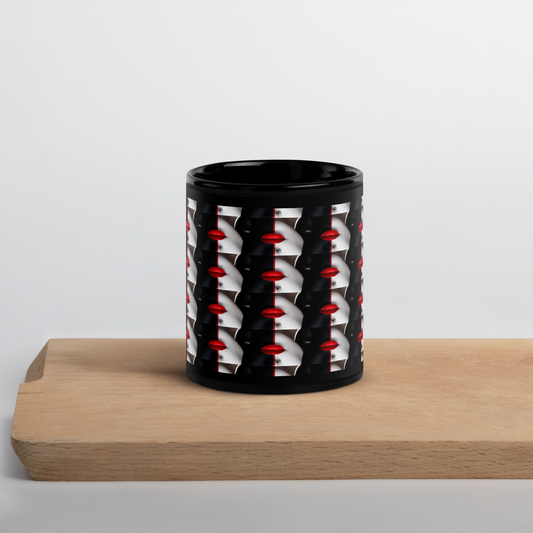 Black Glossy Mug