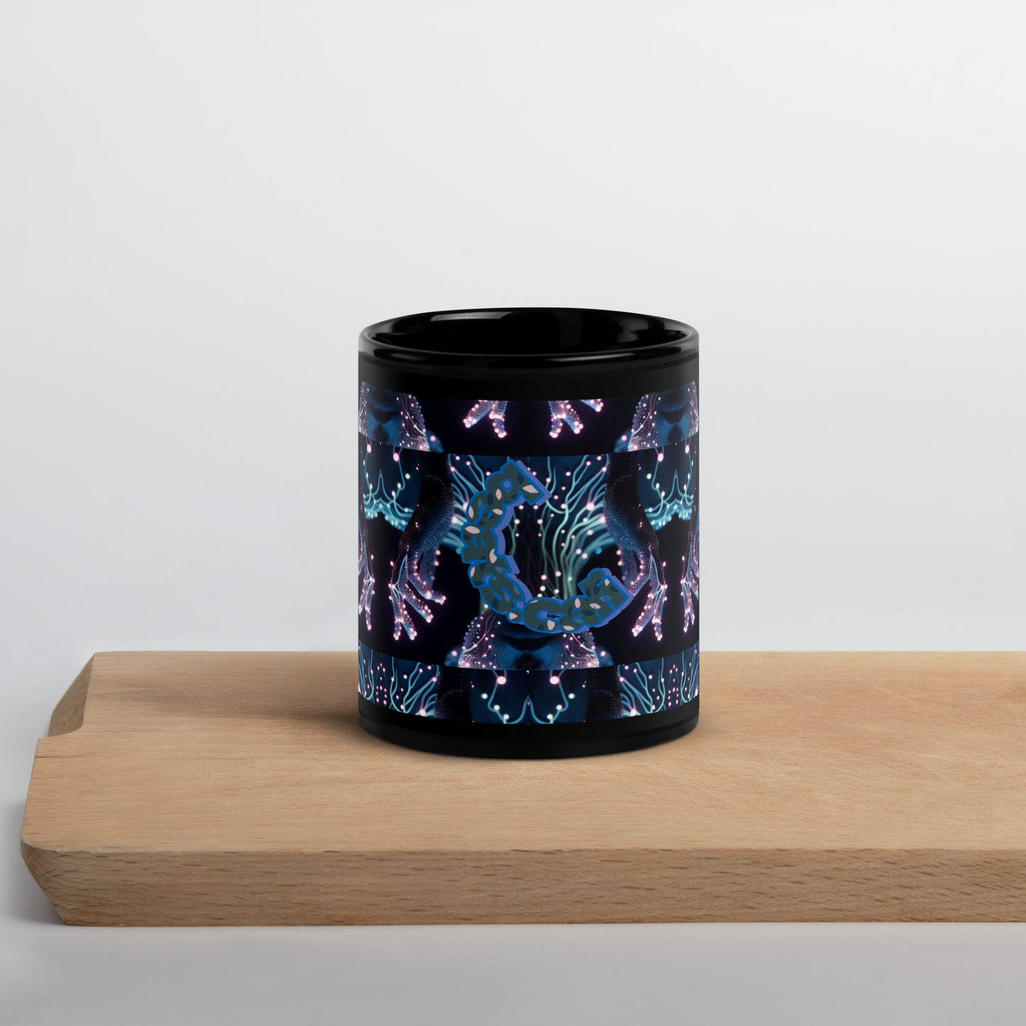 Black Glossy Mug