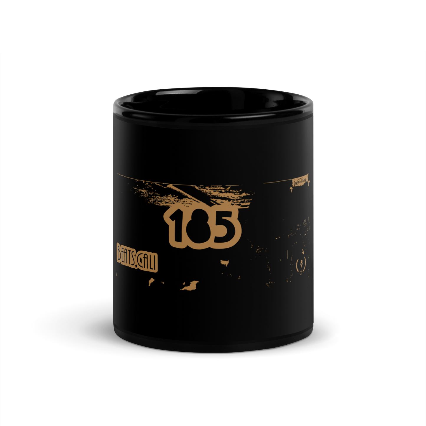 Black Glossy Mug