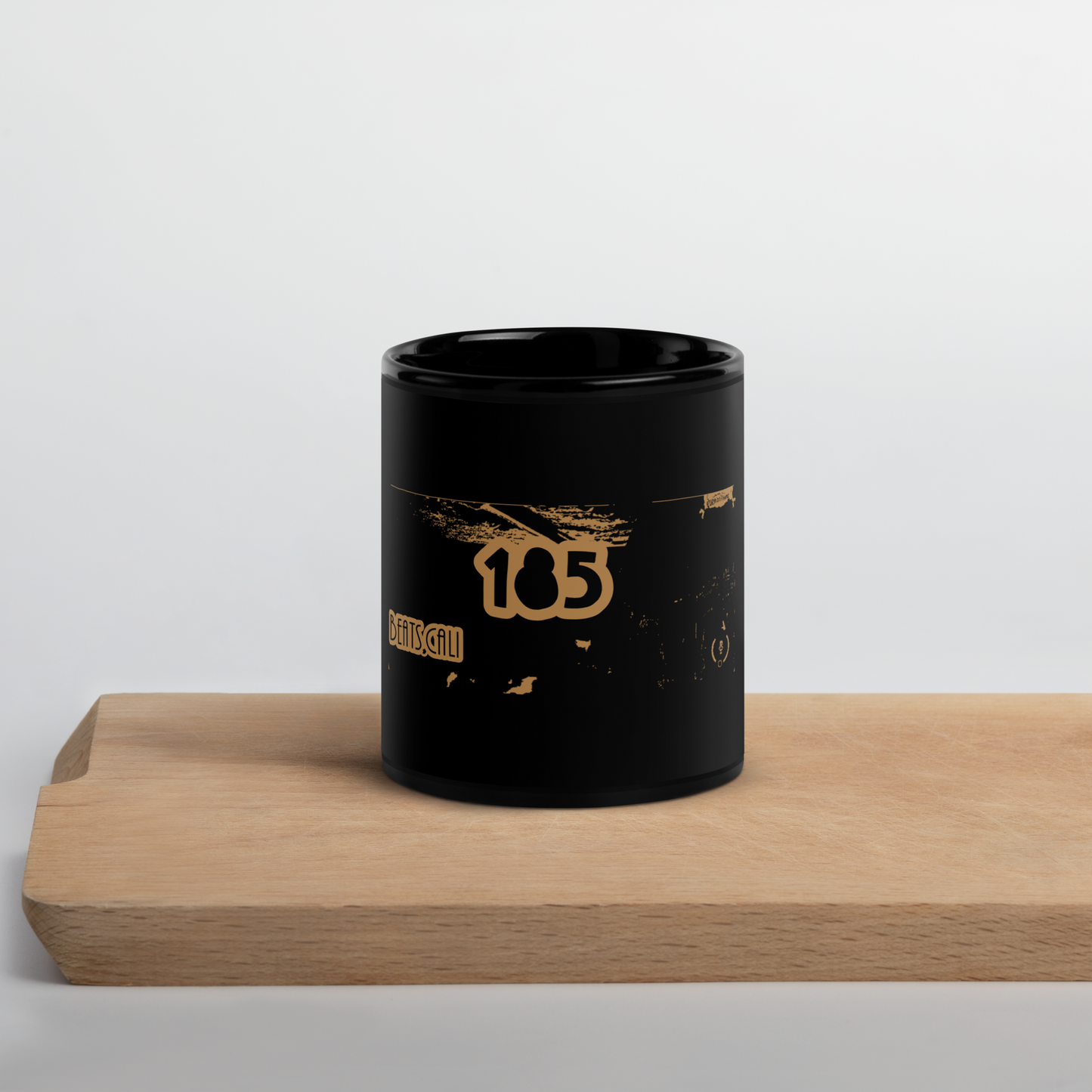 Black Glossy Mug
