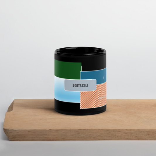 Black Glossy Mug