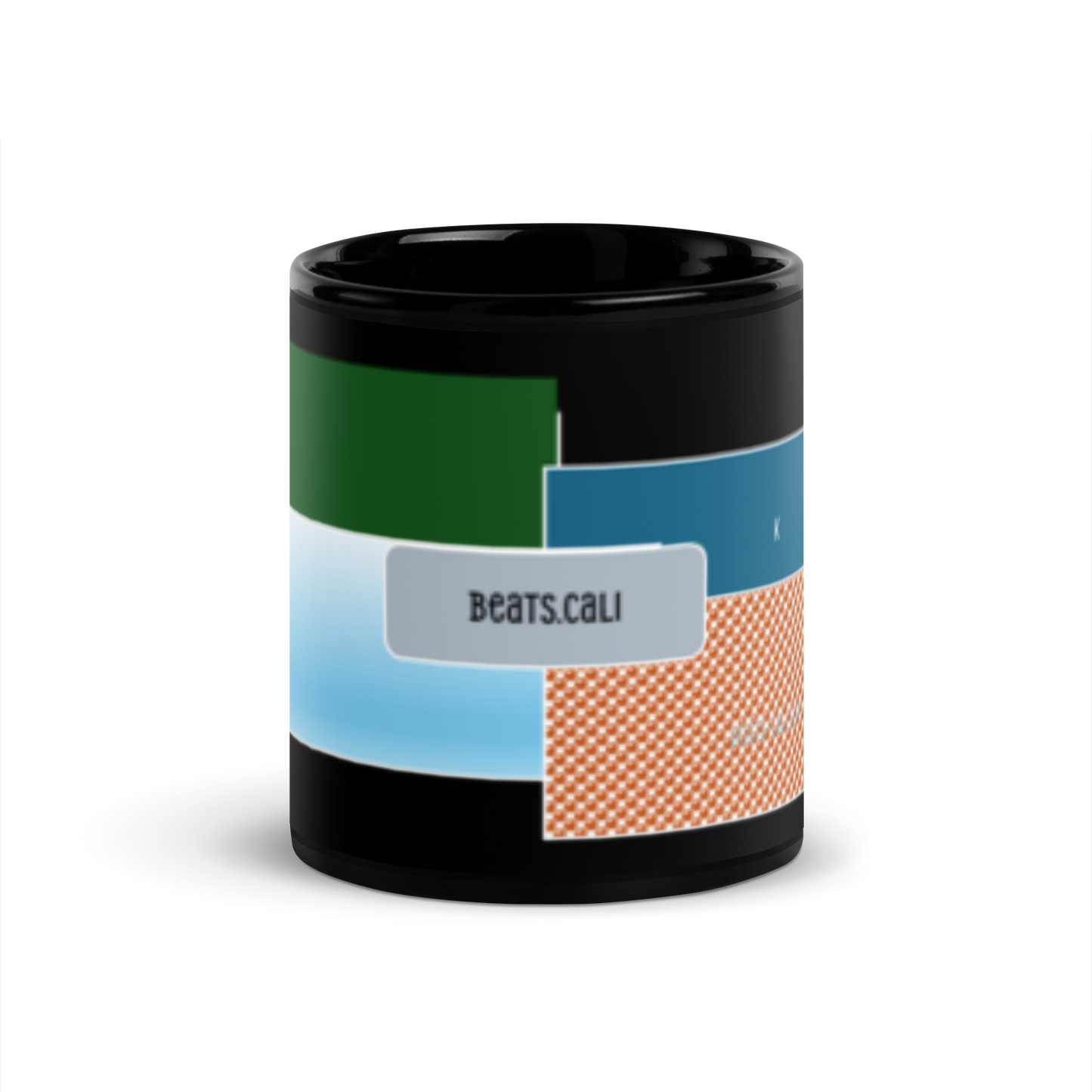 Black Glossy Mug