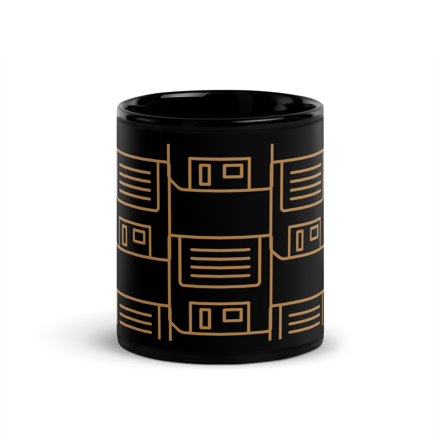 Black Glossy Mug