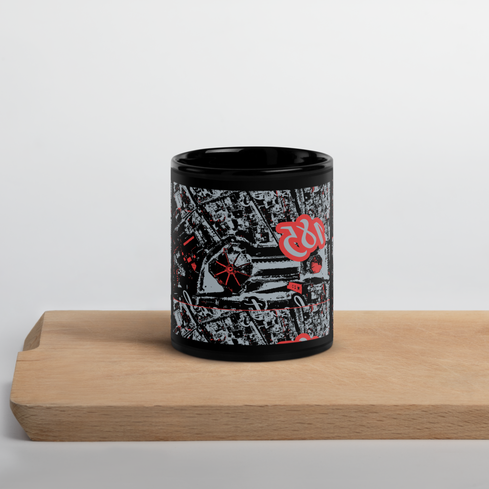 Black Glossy Mug