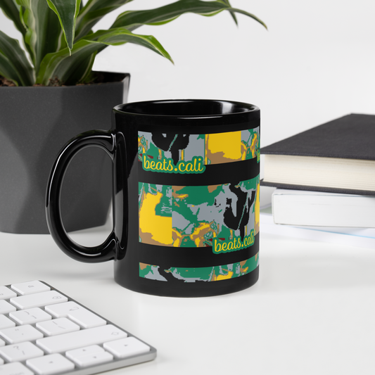 Black Glossy Mug