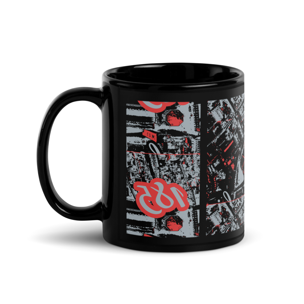 Black Glossy Mug