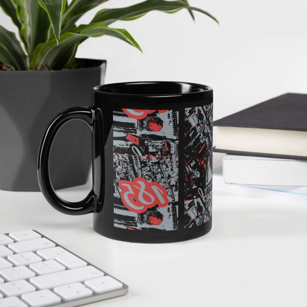 Black Glossy Mug