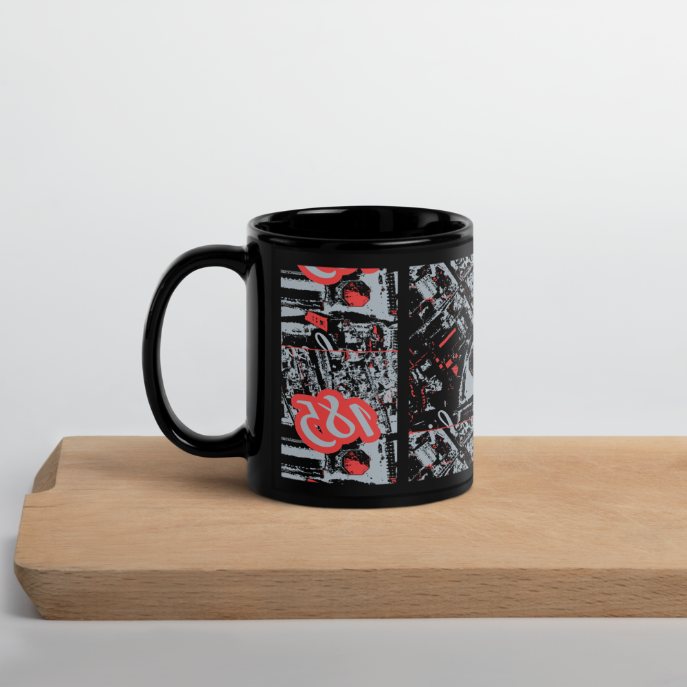 Black Glossy Mug