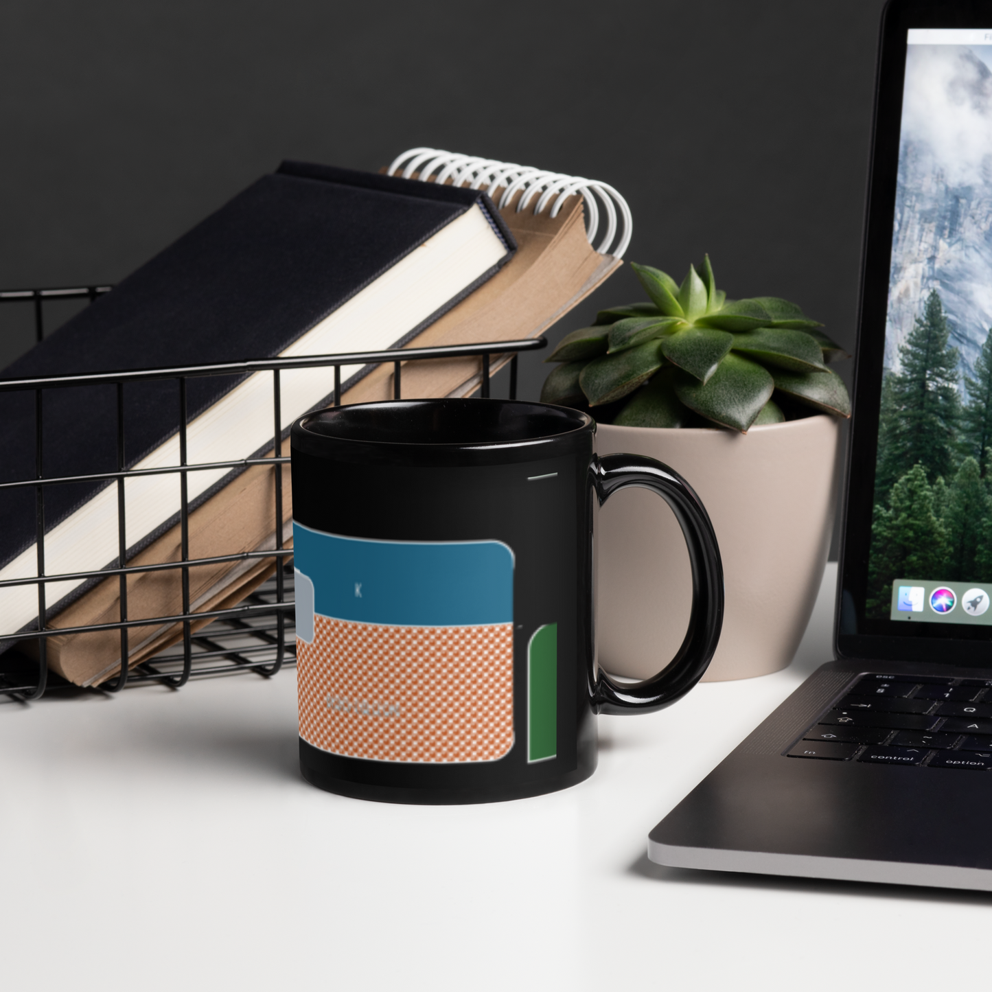 Black Glossy Mug