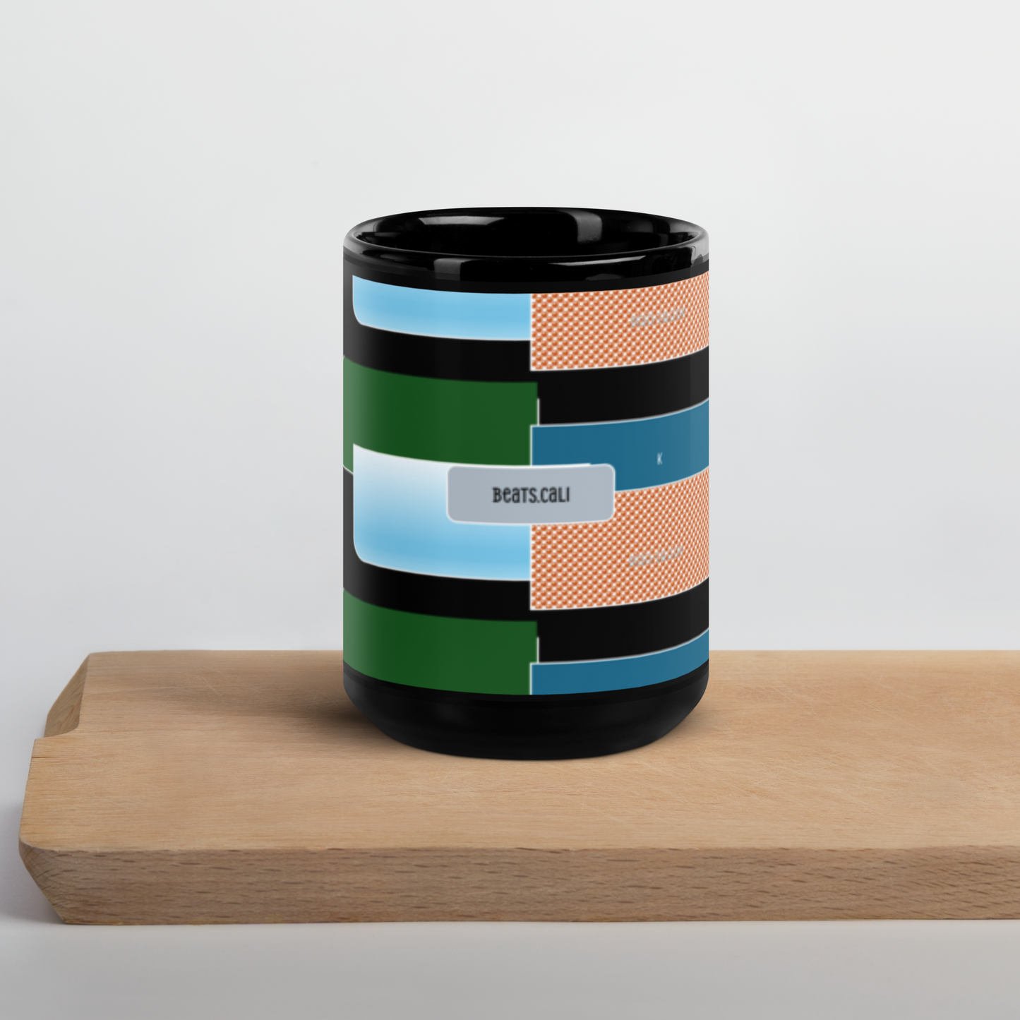 Black Glossy Mug