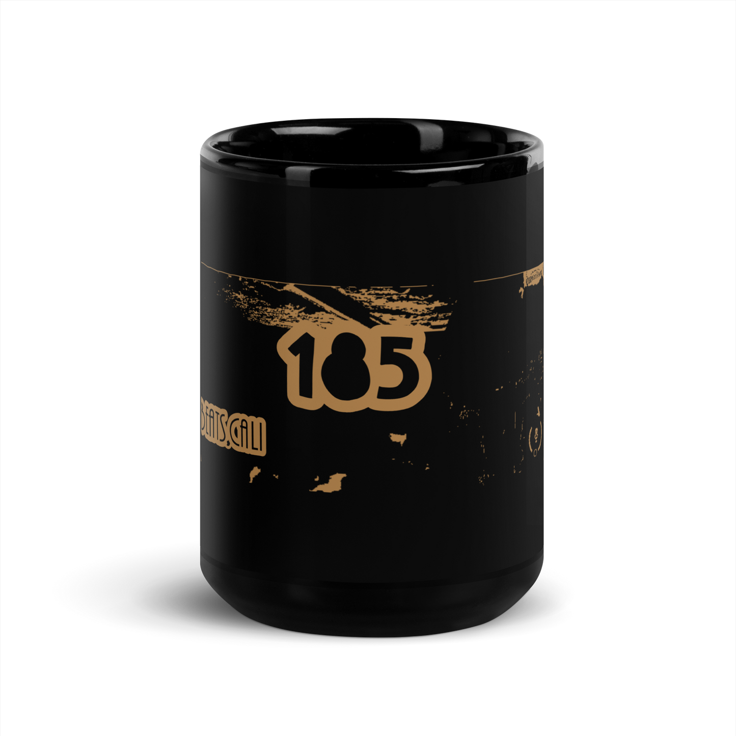 Black Glossy Mug