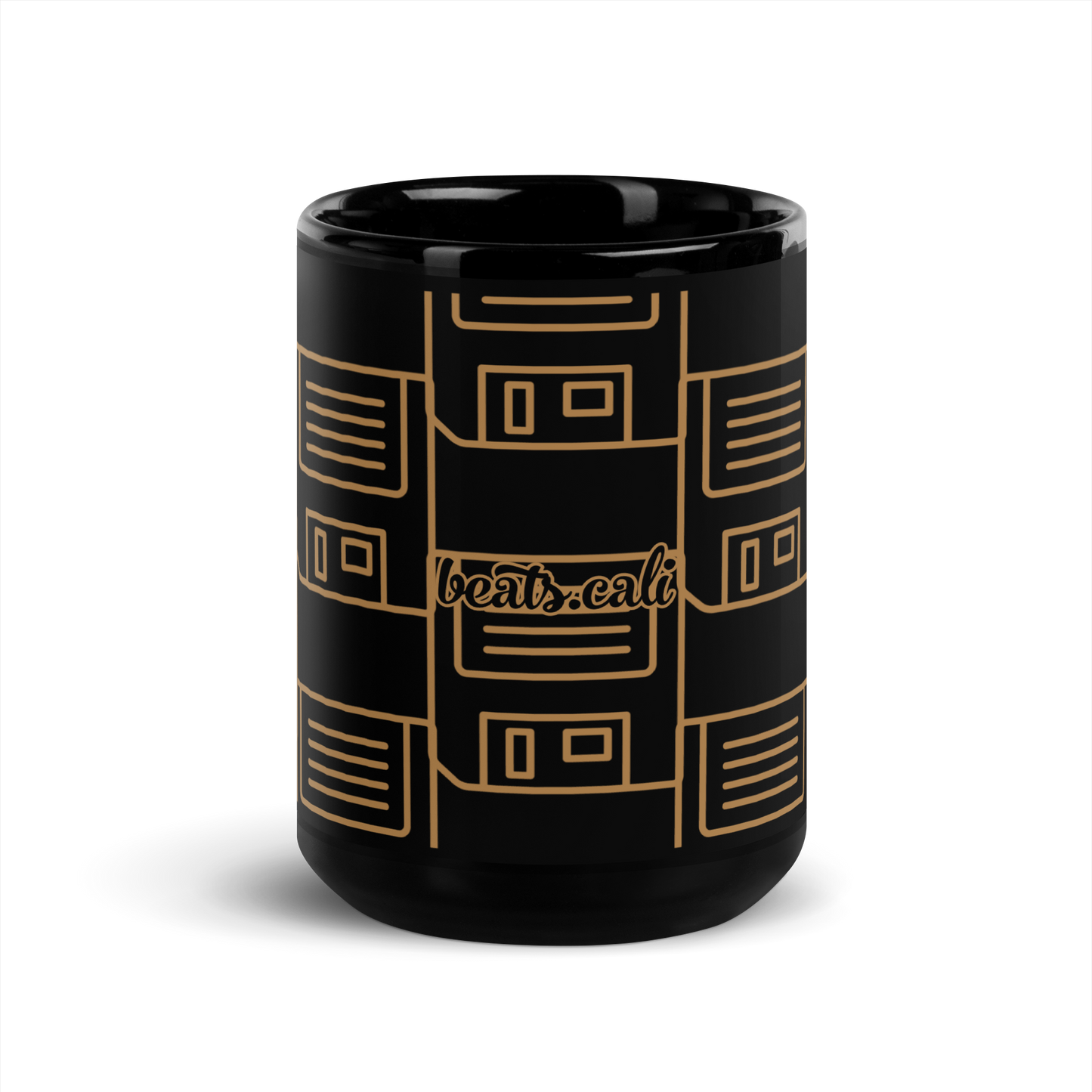 Black Glossy Mug