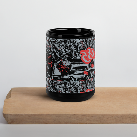 Black Glossy Mug