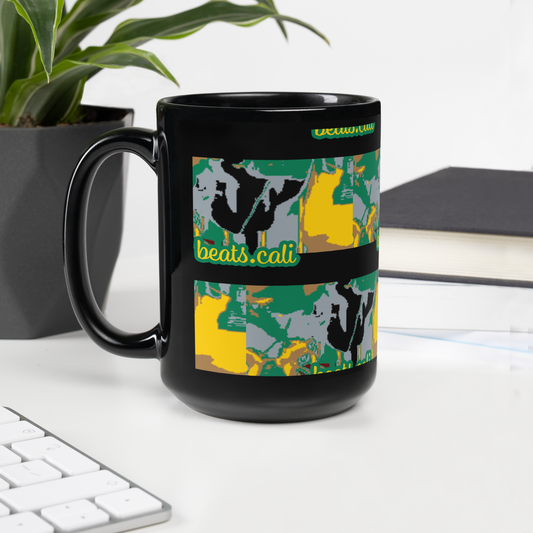 Black Glossy Mug