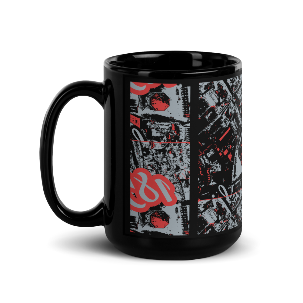 Black Glossy Mug