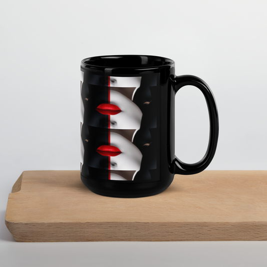 Black Glossy Mug