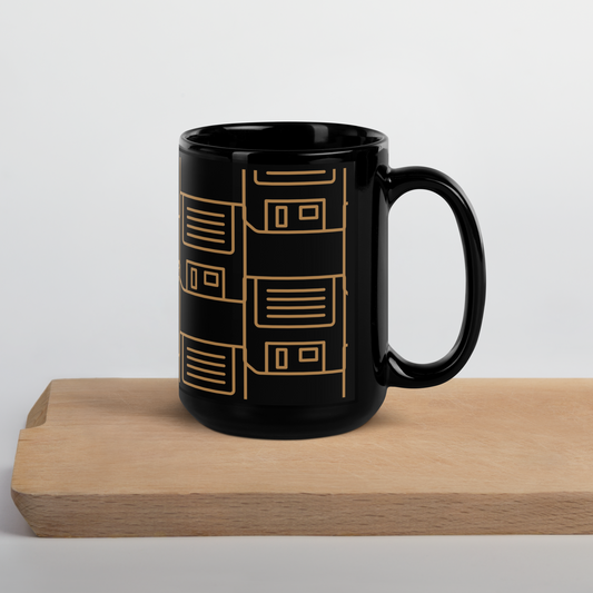 Black Glossy Mug