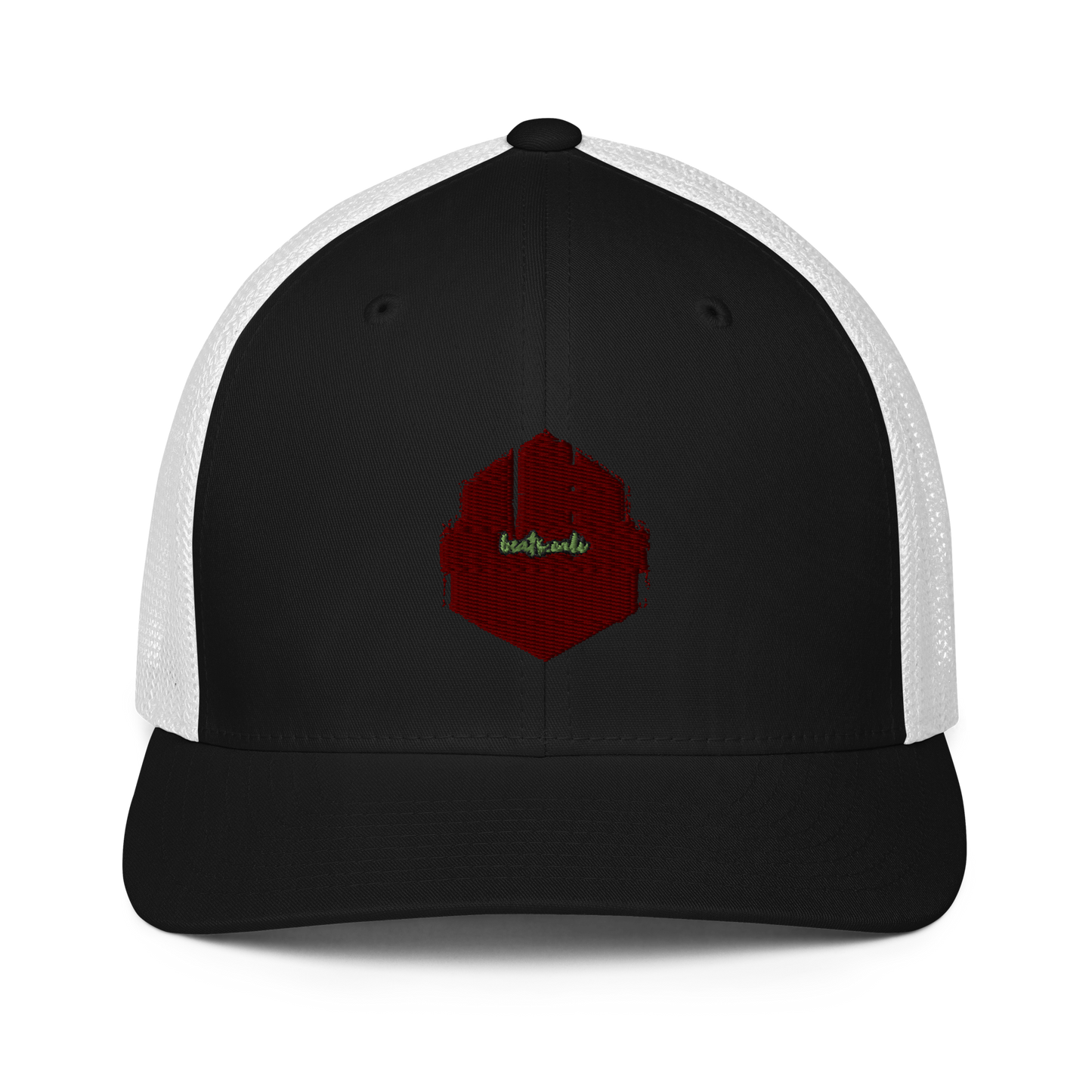 Closed-back trucker cap