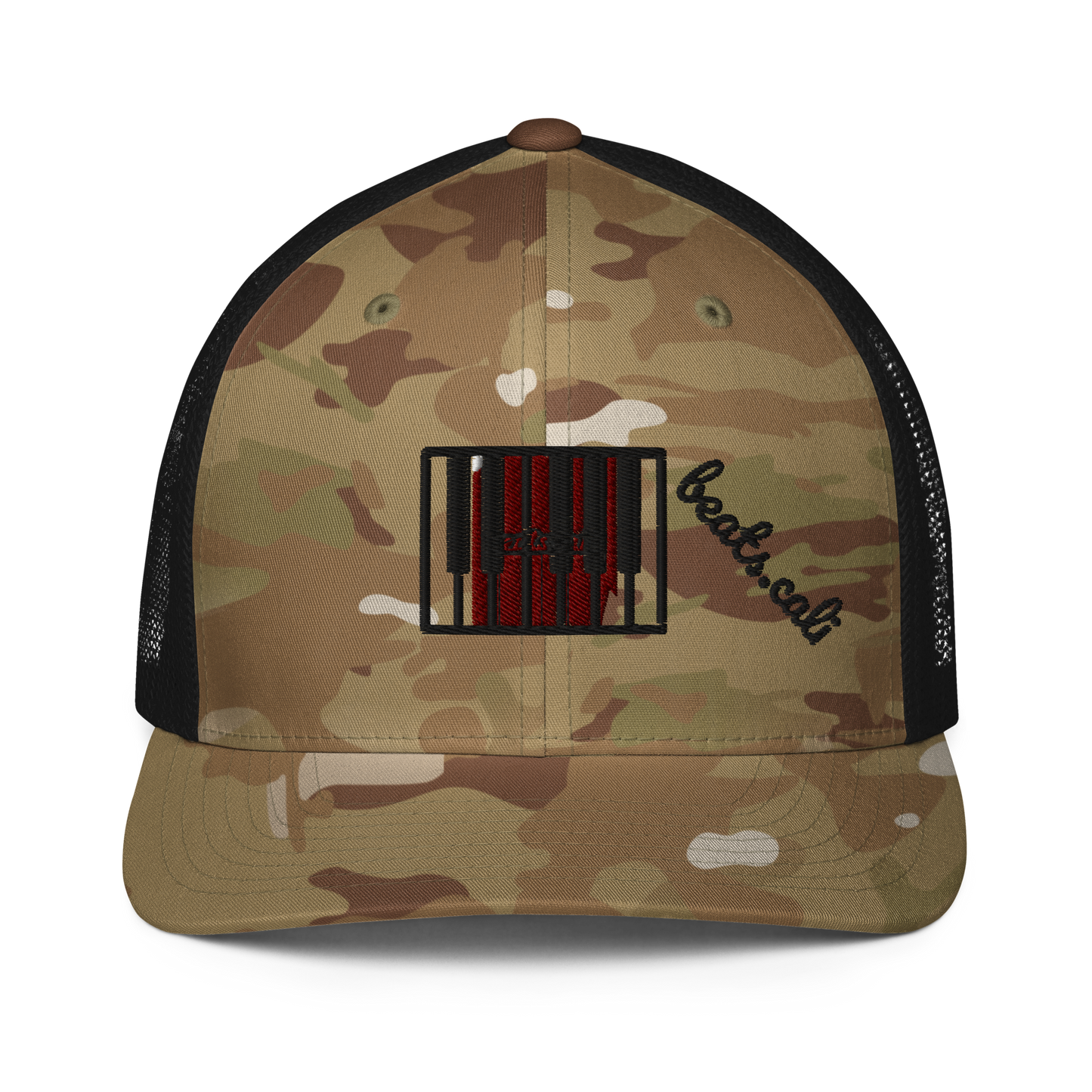 Closed-back trucker cap