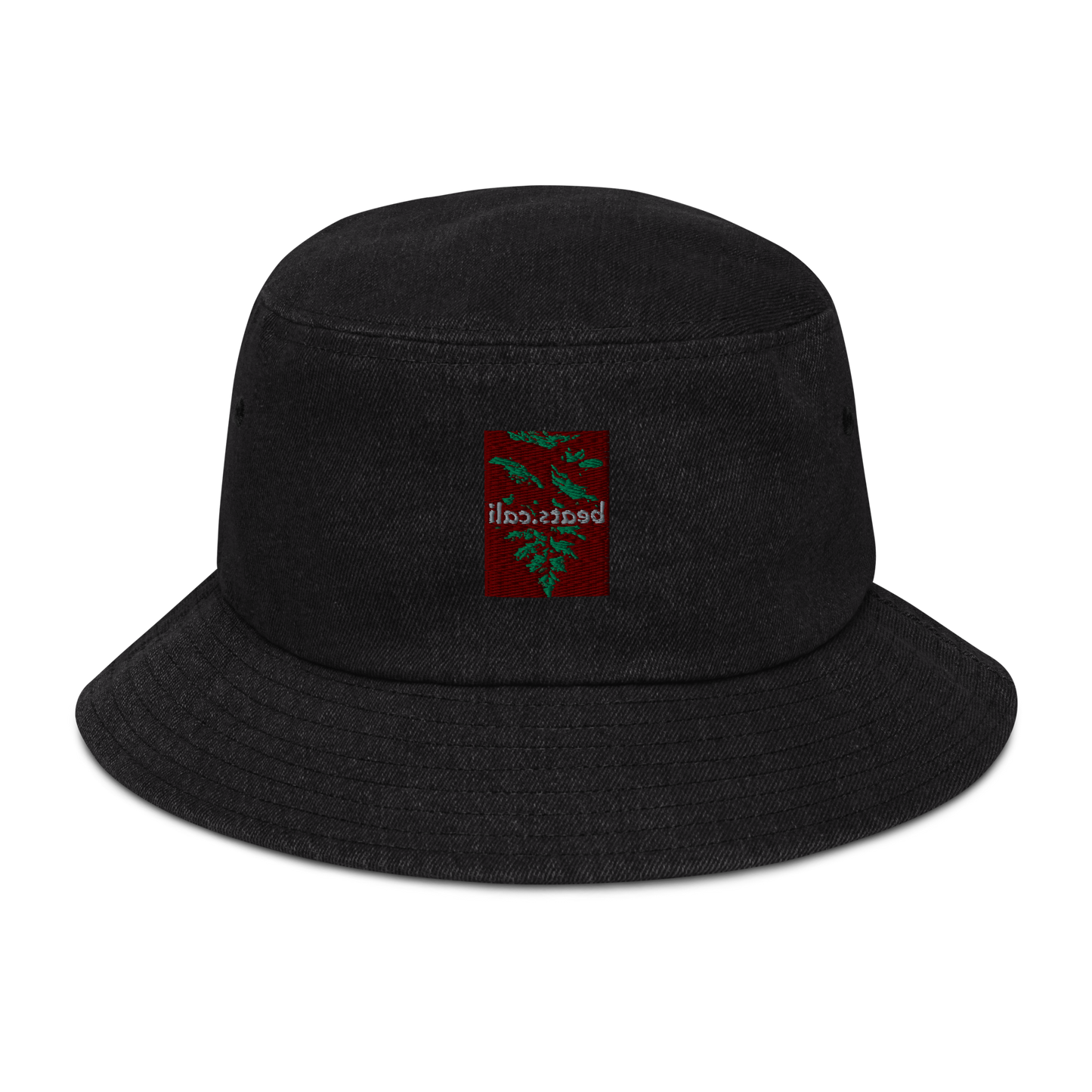 Denim bucket hat
