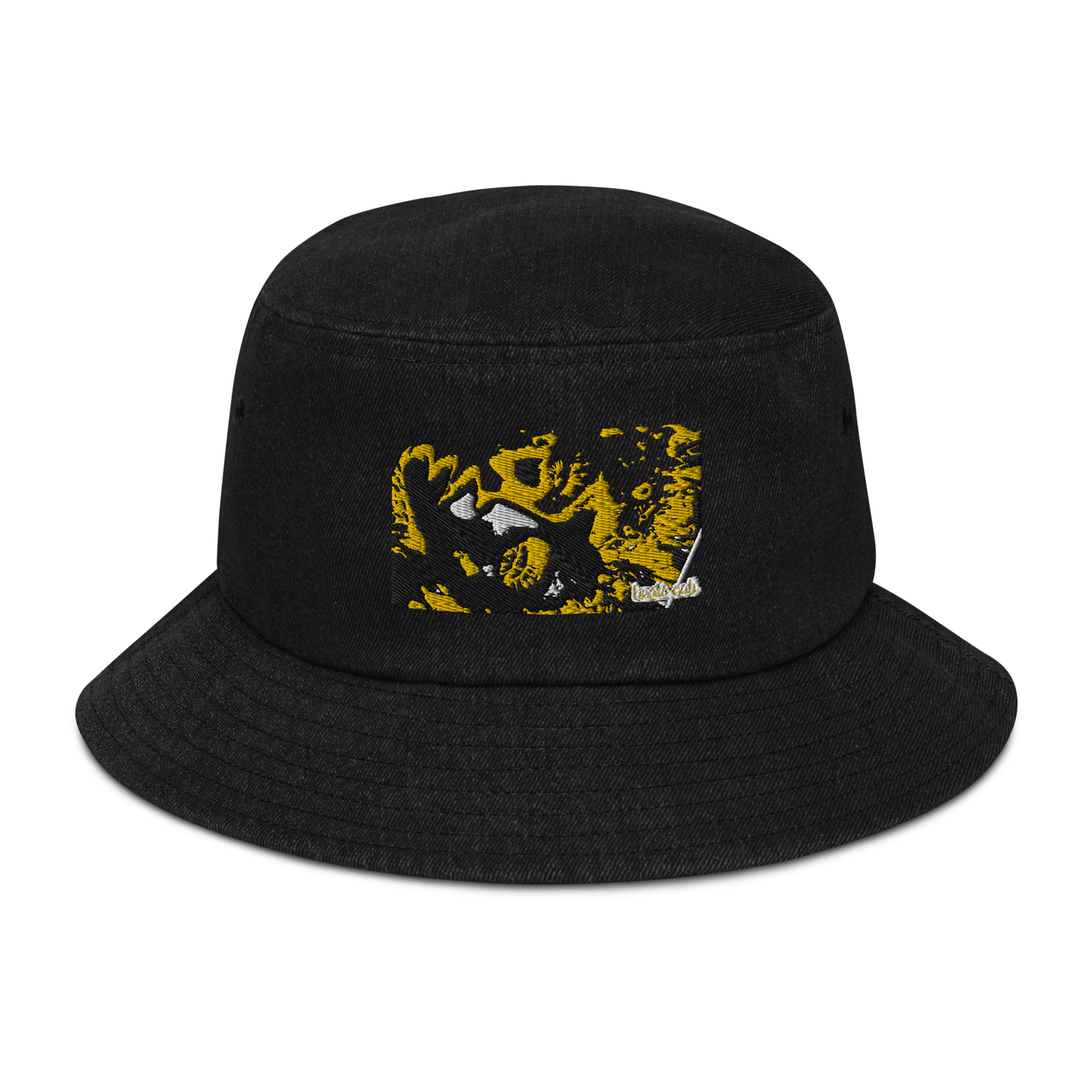 Denim bucket hat