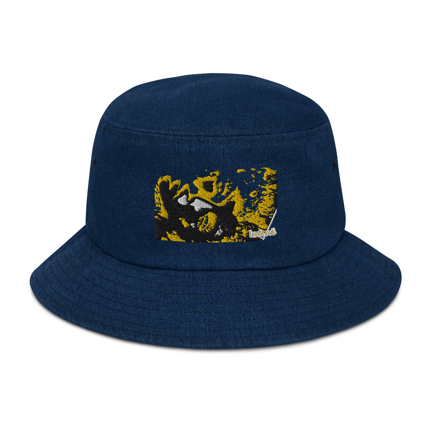 Denim bucket hat
