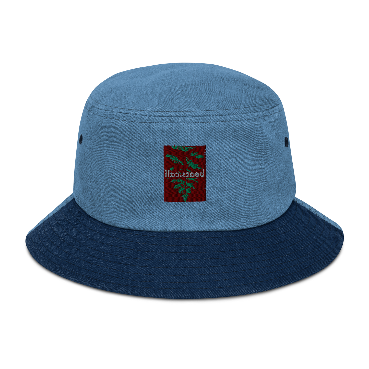 Denim bucket hat