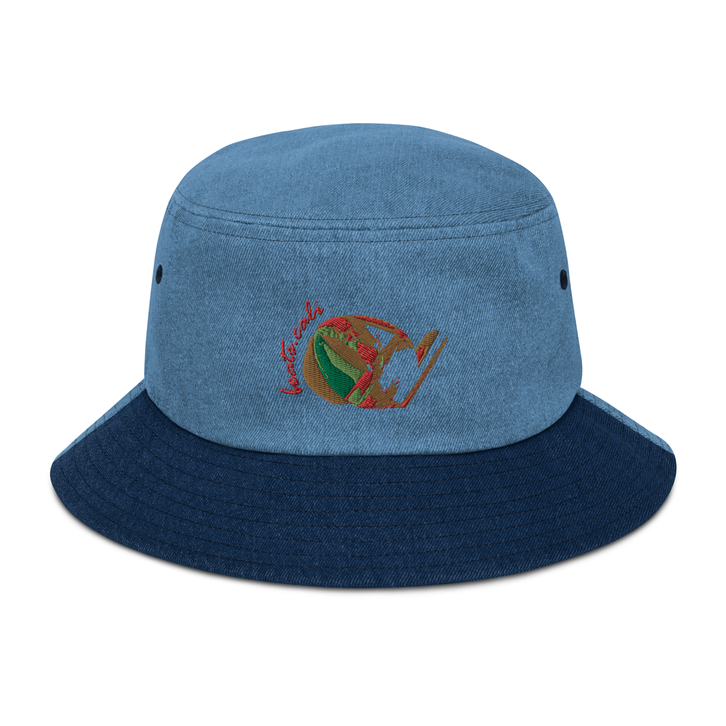 Denim bucket hat