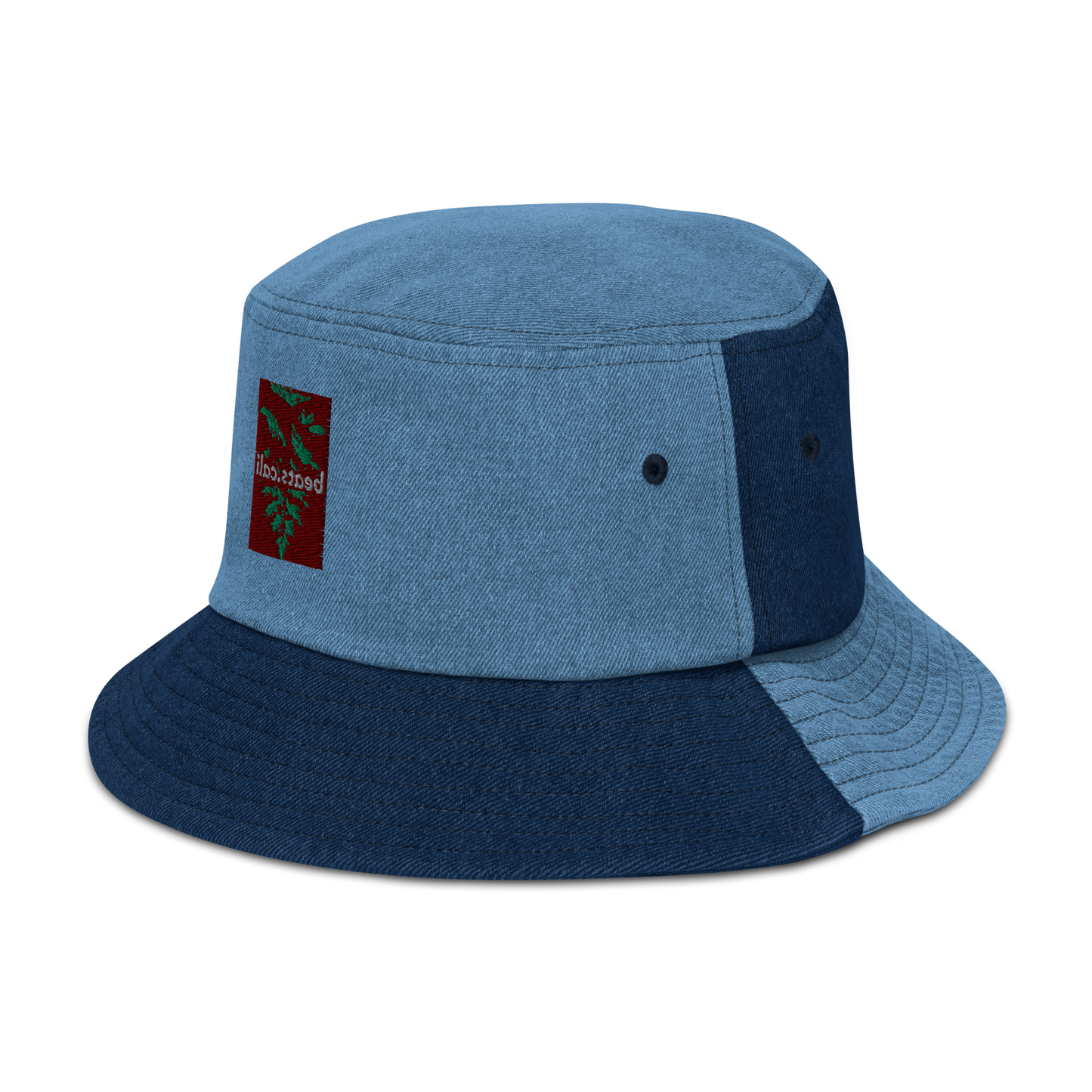 Denim bucket hat