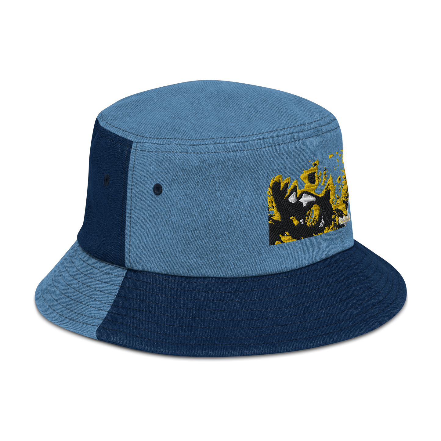 Denim bucket hat