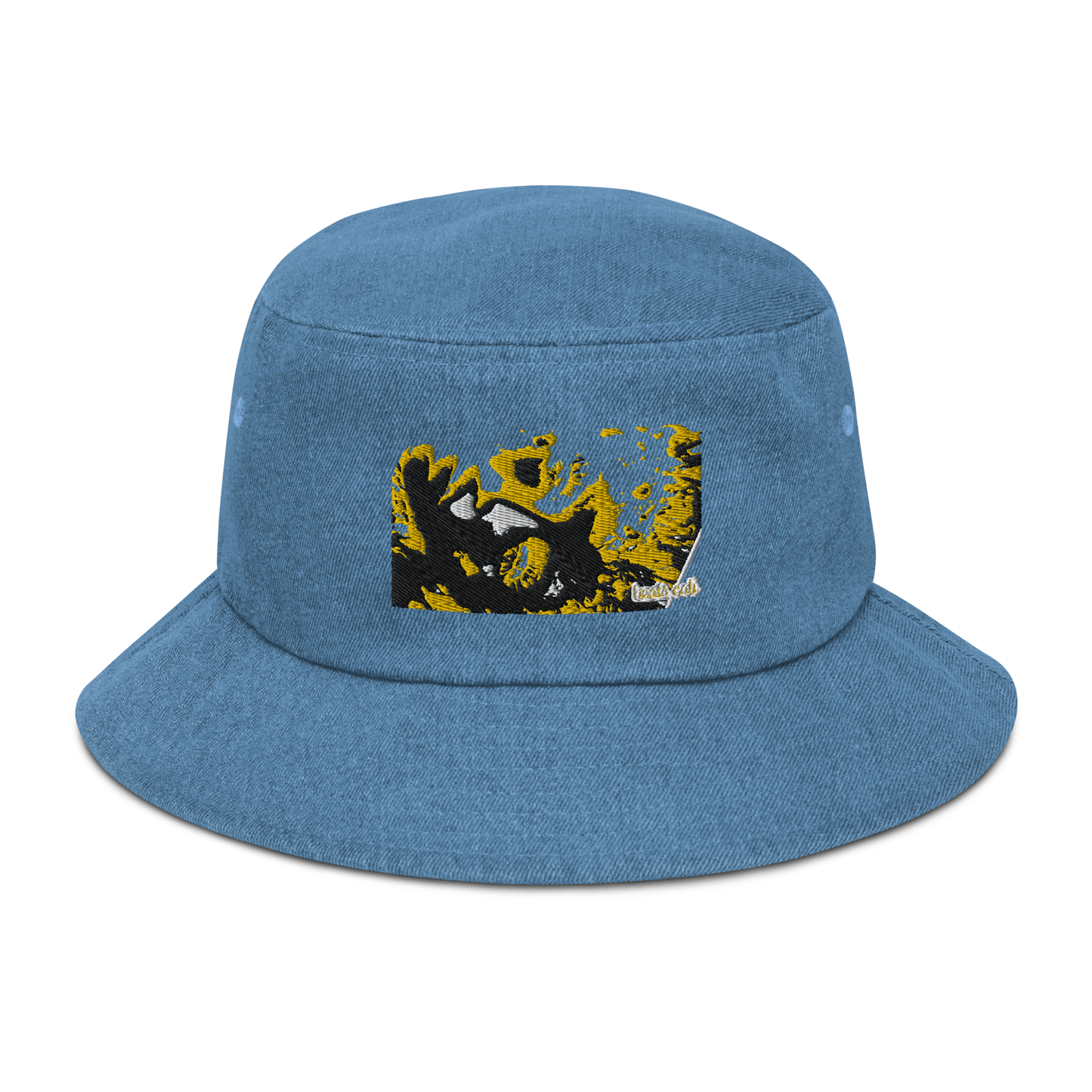 Denim bucket hat