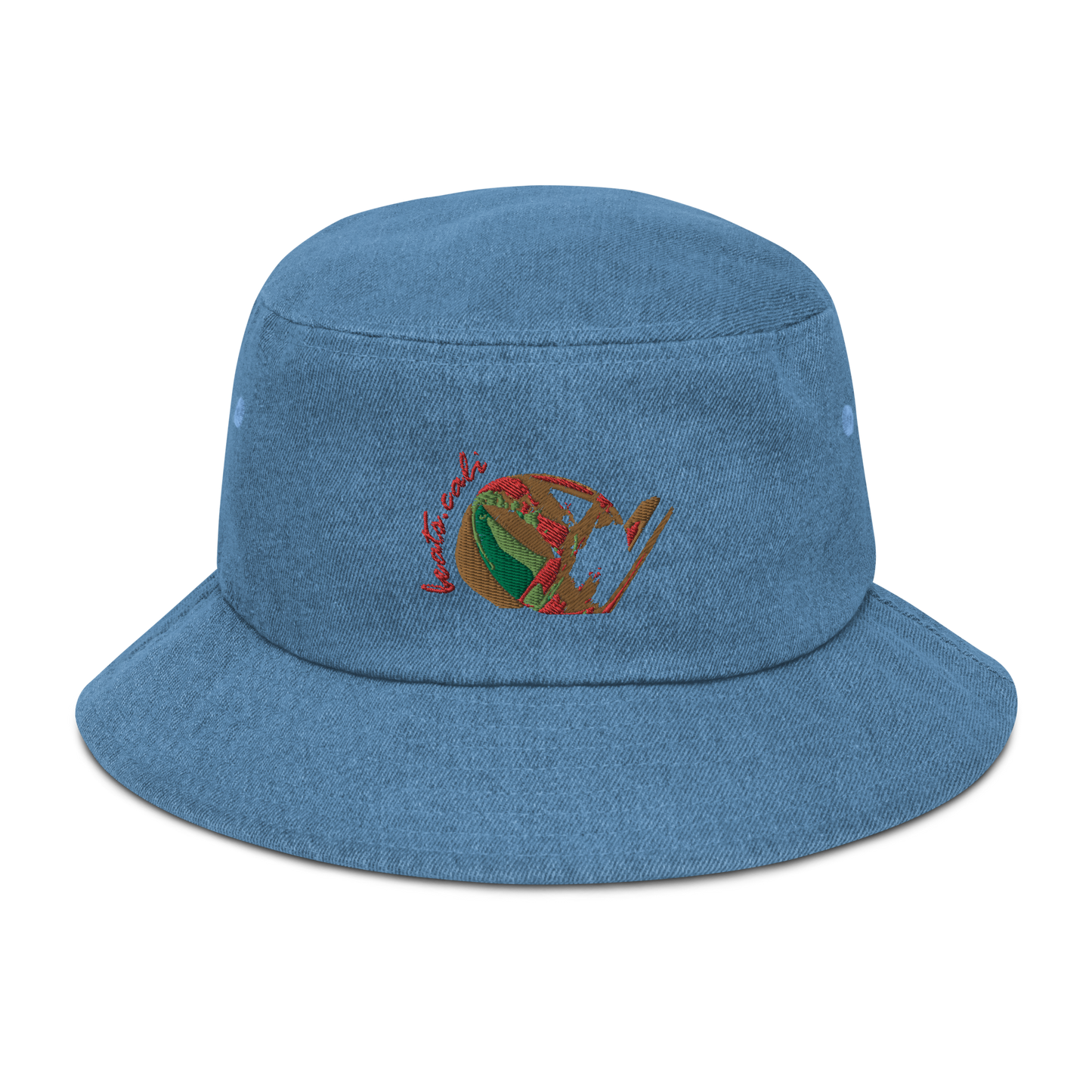 Denim bucket hat