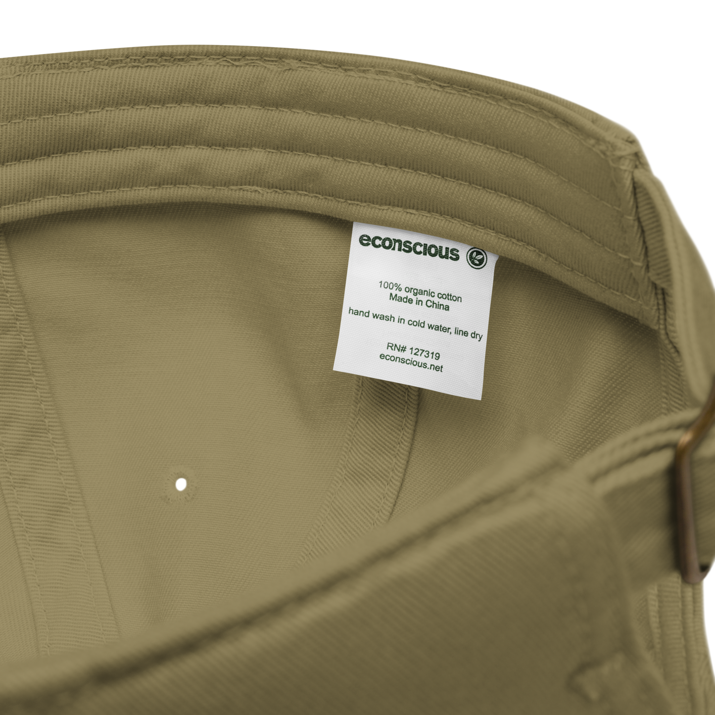 Organic dad hat