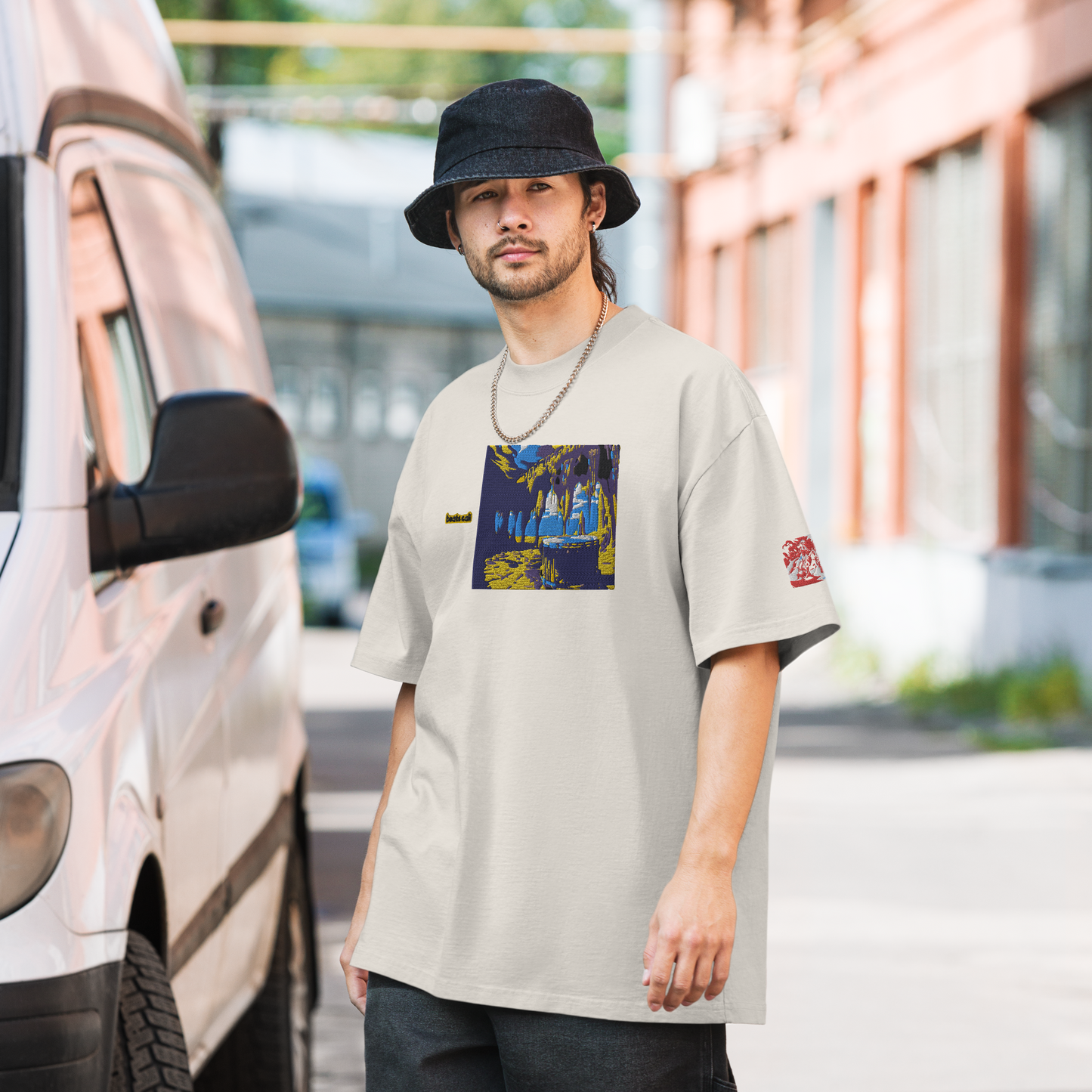 Oversized faded t-shirt