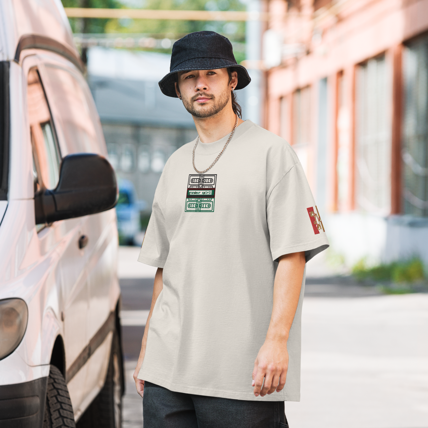 Oversized faded t-shirt