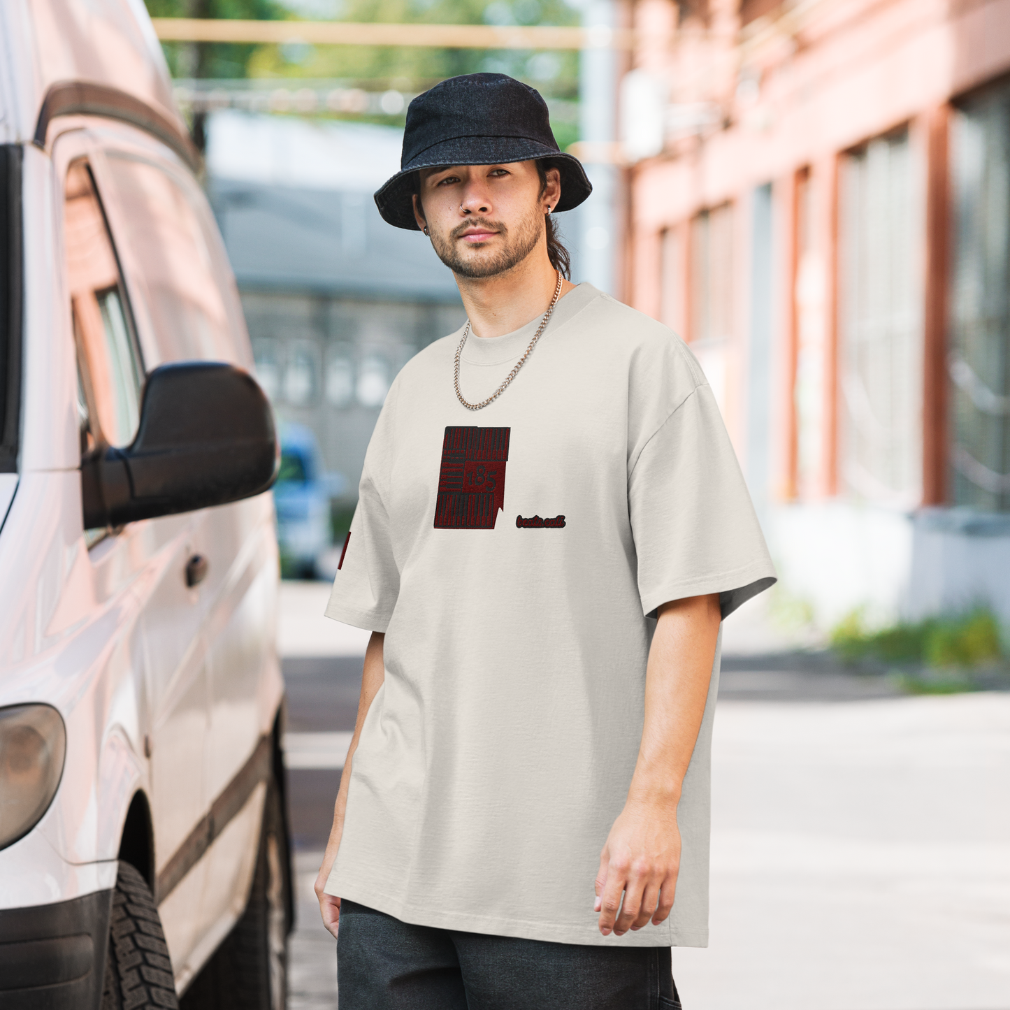 Oversized faded t-shirt