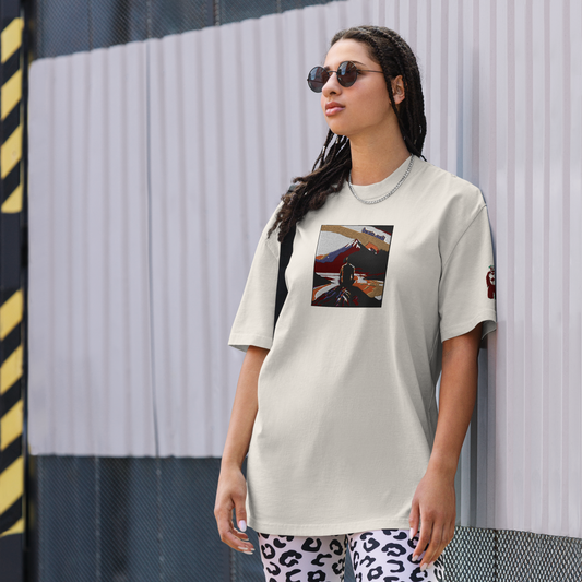 Oversized faded t-shirt