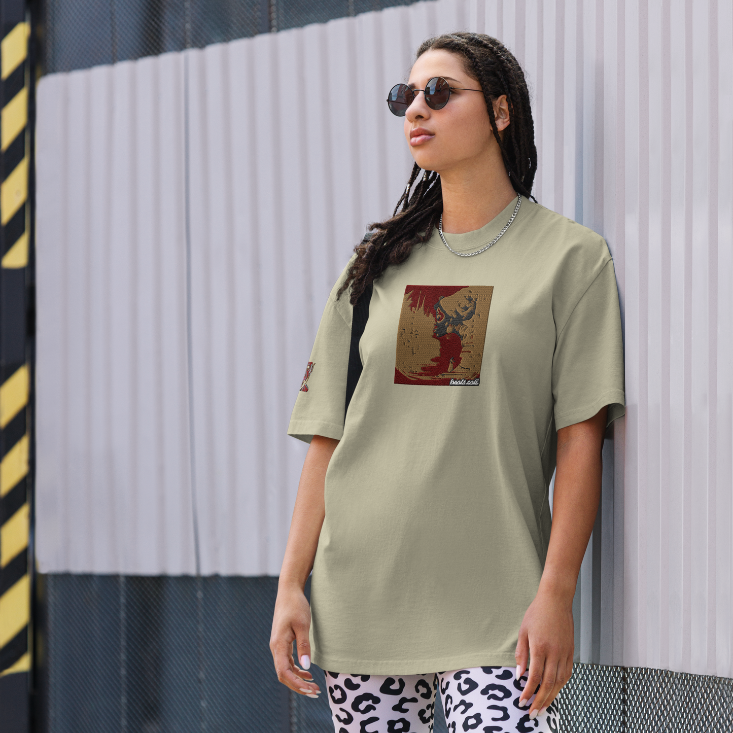 Oversized faded t-shirt