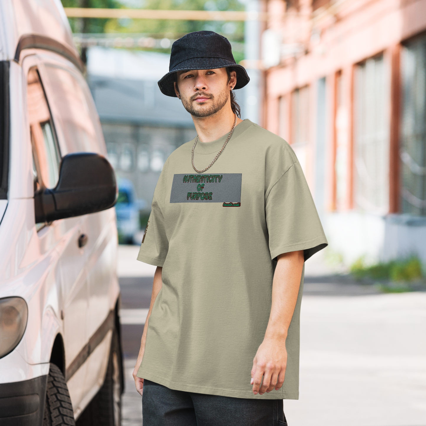 Oversized faded t-shirt
