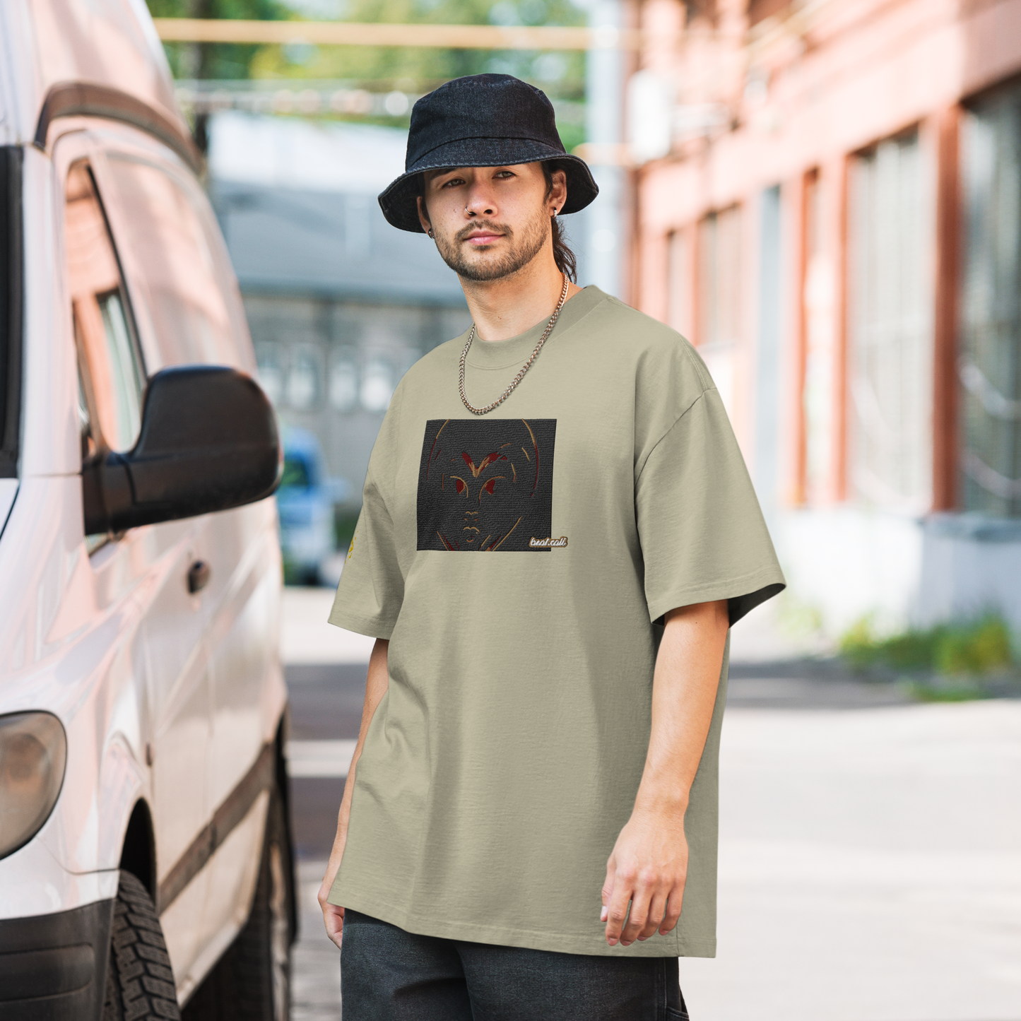 Oversized faded t-shirt