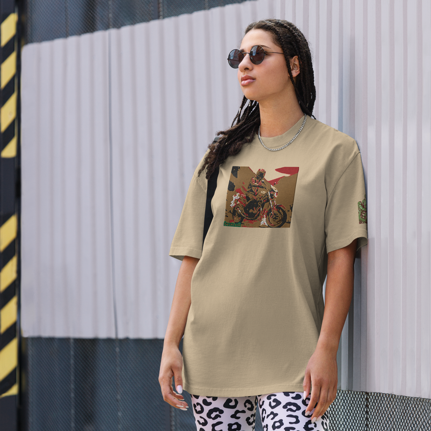 Oversized faded t-shirt