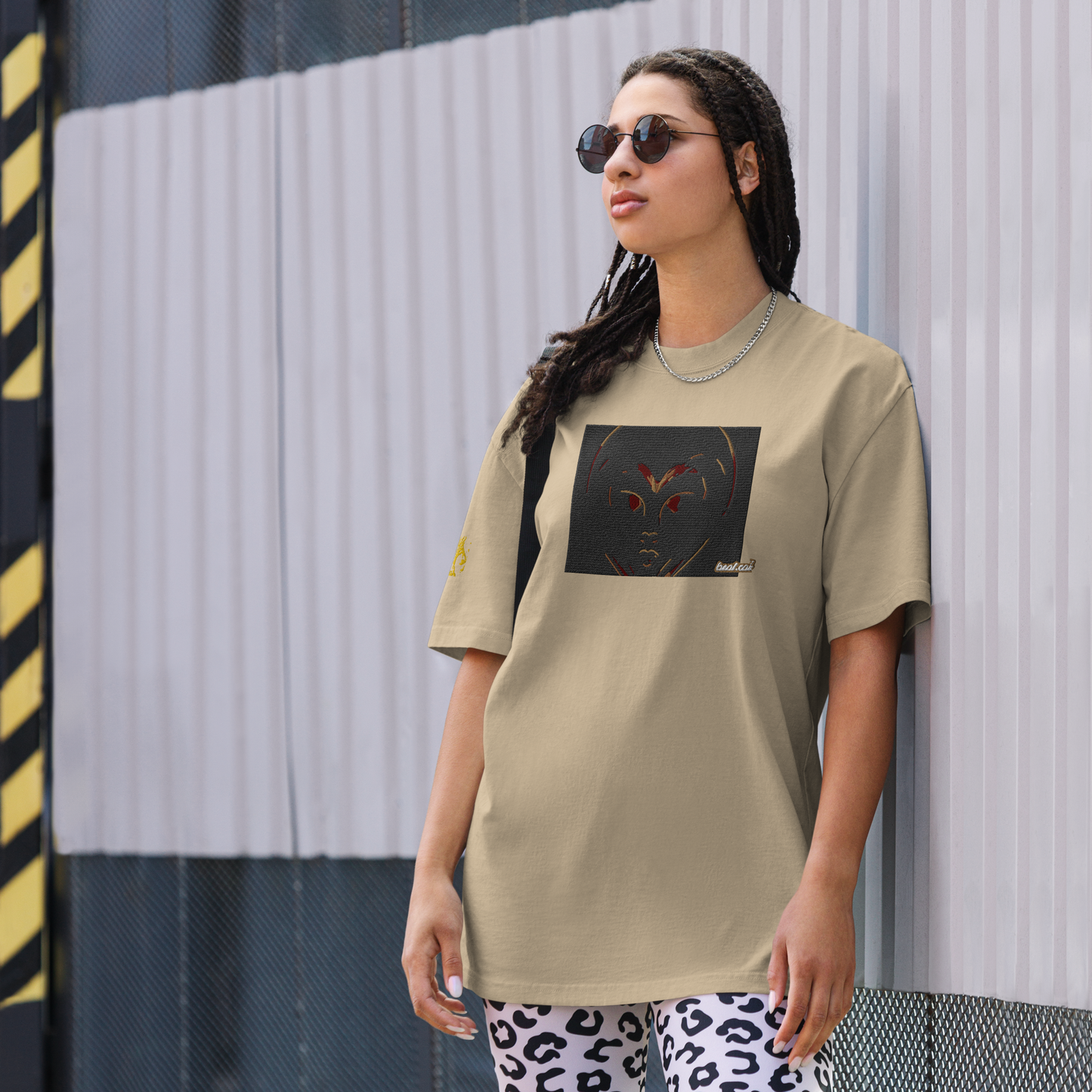 Oversized faded t-shirt