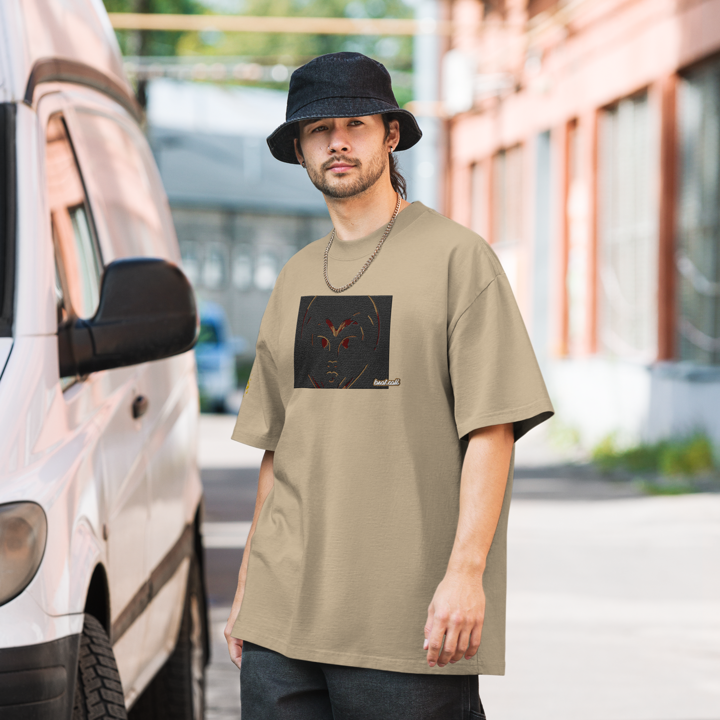 Oversized faded t-shirt