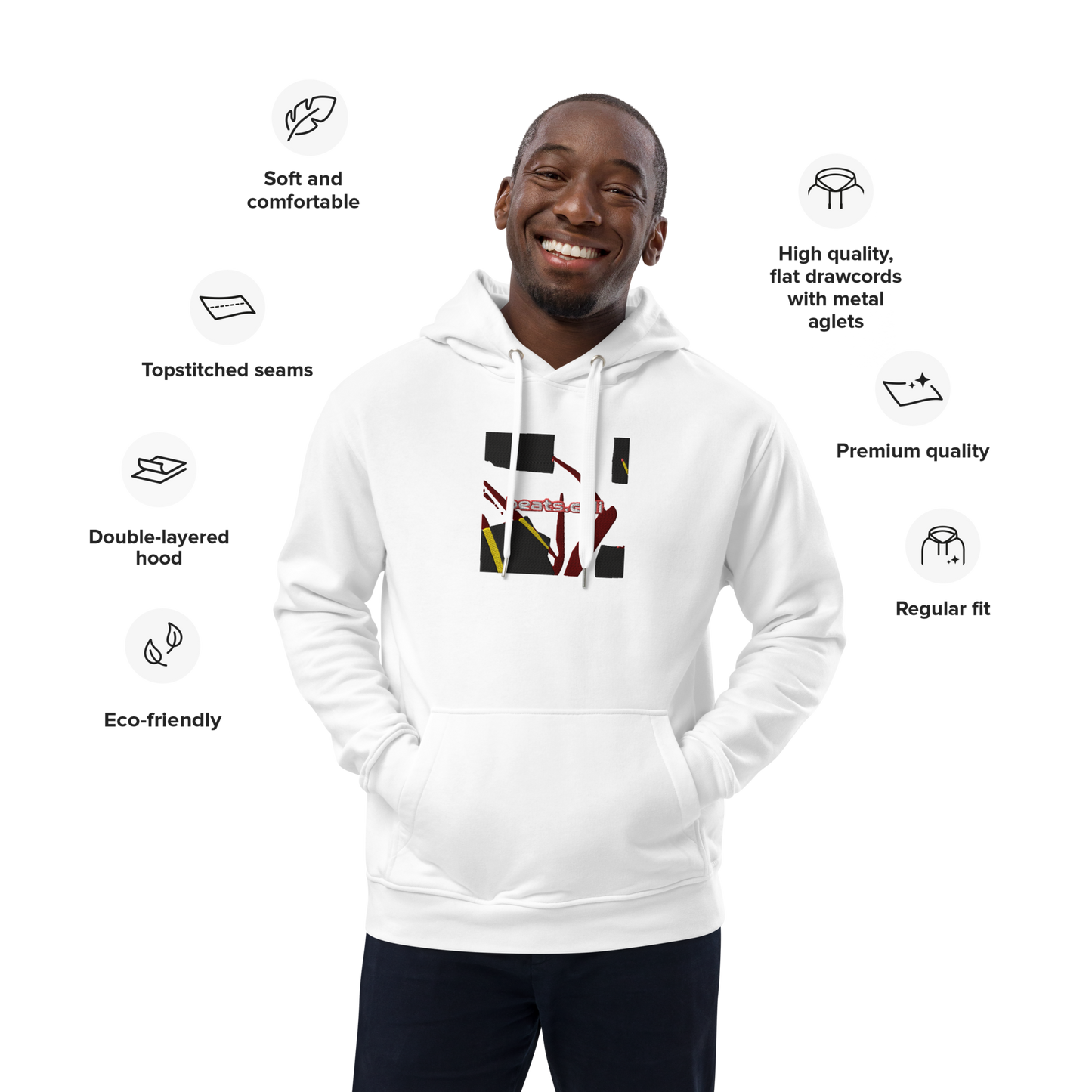beats.cali unisex ECO hoodie