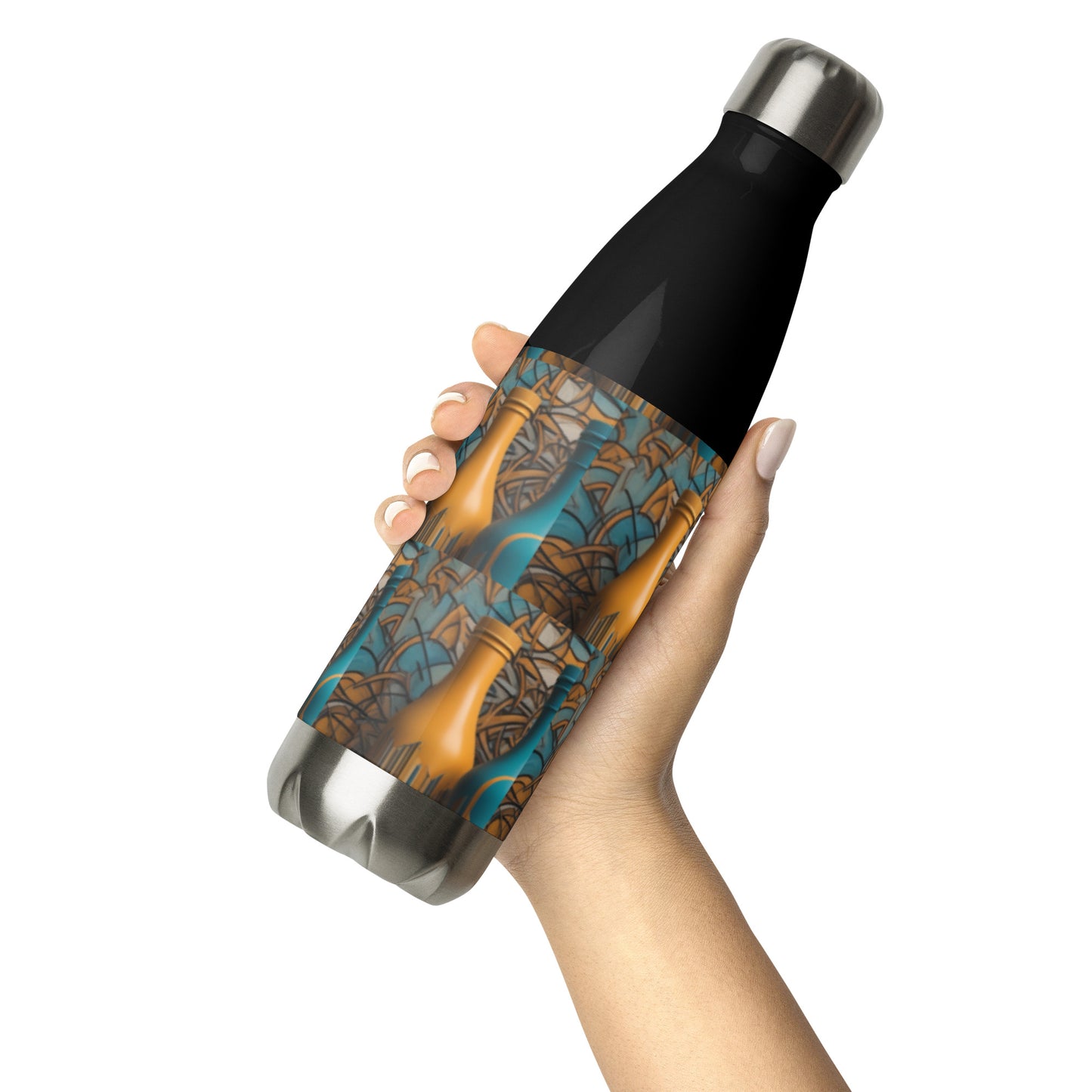 This beats.cali 17-ounce, double-walled stainless steel water bottle is ideal for your daily activities. It will maintain the temperature of your beverage, hot or cold, for hours. Additionally, it has an odour- and leak-proof cap. Place it in your car's cup holder on your way to work, bring it along on hikes, or pack it in your bag for whenever you're thirsty.